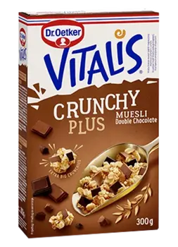 Dr. Oetker Vitalis Crunchy Plus Dupla čokolada