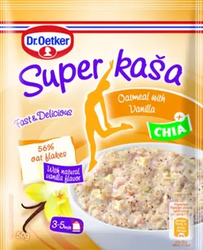 Dr. Oetker Zobena kaša s vanilijom i chia sjemenkama