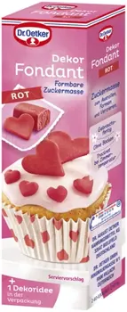 Dr. Oetker Fondant Dekor crveni