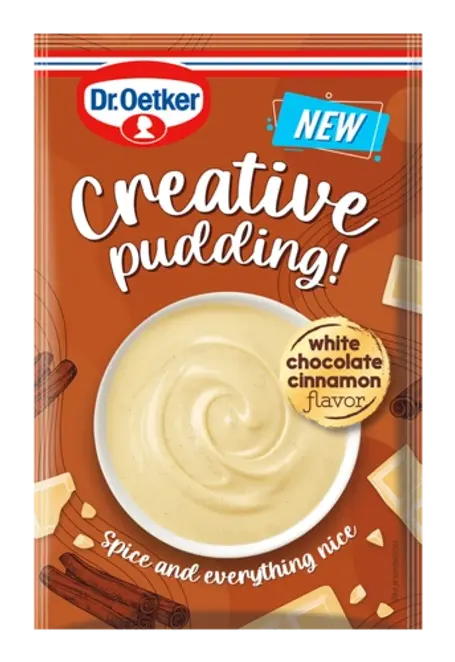 Dr. Oetker Creative puding bijela čokolada cimet