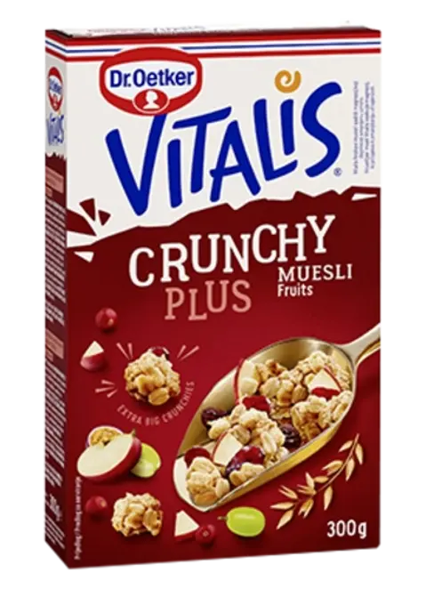 Dr. Oetker Vitalis Crunchy Plus Multi-Voće