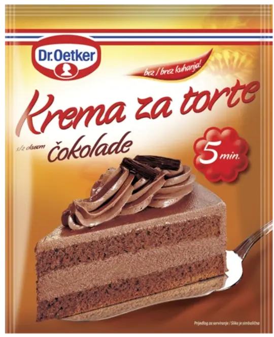 Dr. Oetker Krema za torte čokolada