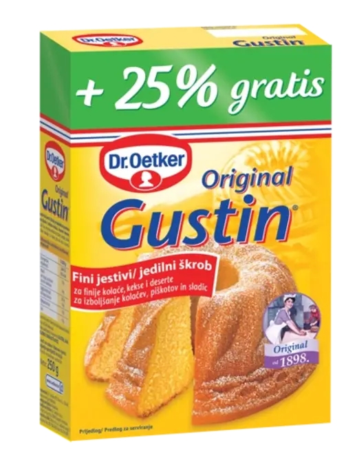 Dr. Oetker Gustin fini jestivi škrob