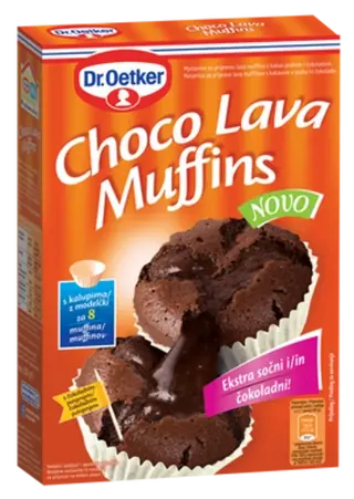 Dr. Oetker Choco Lava Muffins
