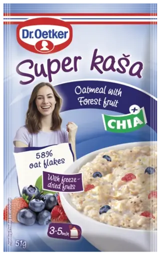 Dr. Oetker Super kaša sa šumskim voćem i chia sjemenkama