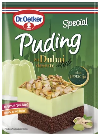 Dr. Oetker Special puding za Dubai style deserte