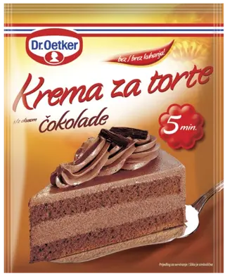 Dr. Oetker Krema za torte čokolada