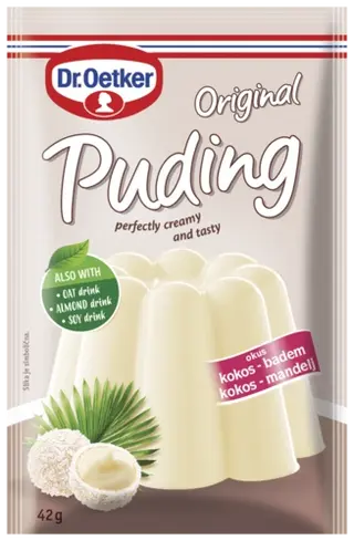 Dr. Oetker Original puding kokos-badem