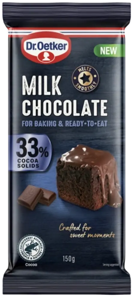 Dr. Oetker mliječne čokolade za kuhanje