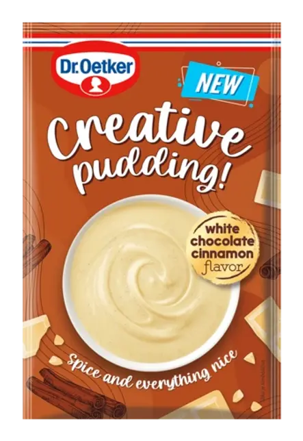 Creative puding bijela čokolada cimet