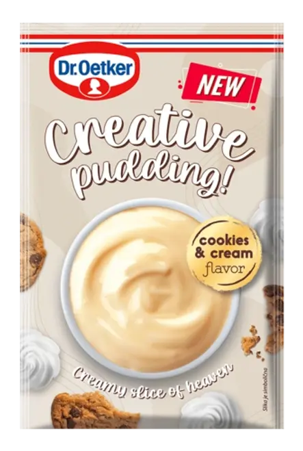Creative pudding okus cookies & cream