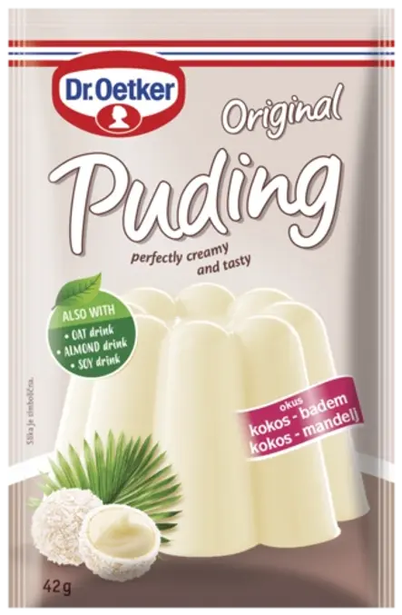 Dr. Oetker Original puding kokos-badem