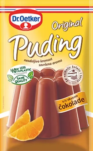 Dr. Oetker Original puding s okusom čokolade