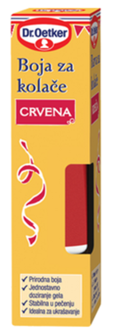 Dr. Oetker Crvena boja za kolače