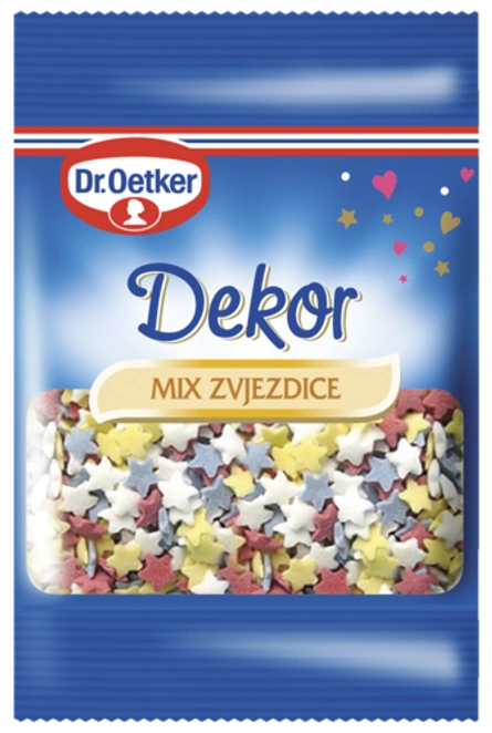 Dr. Oetker Dekor mix zvjezdice