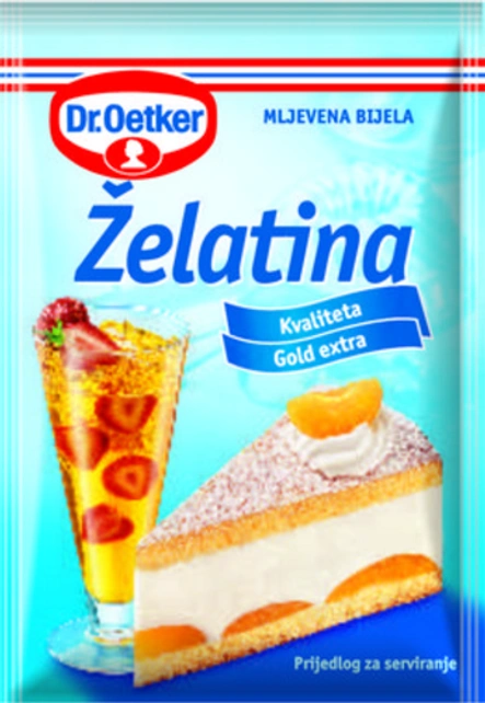 Dr. Oetker Želatina mljevena (+4 kašike vode)