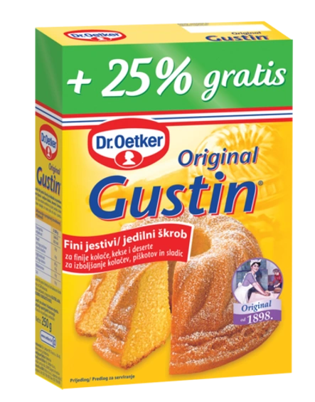 Dr. Oetker Original Gustin fini jestivi škrob (poravnata žličica)