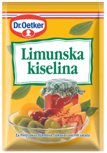 Dr. Oetker Limunske kiseline (oko 1/2 vrećice)