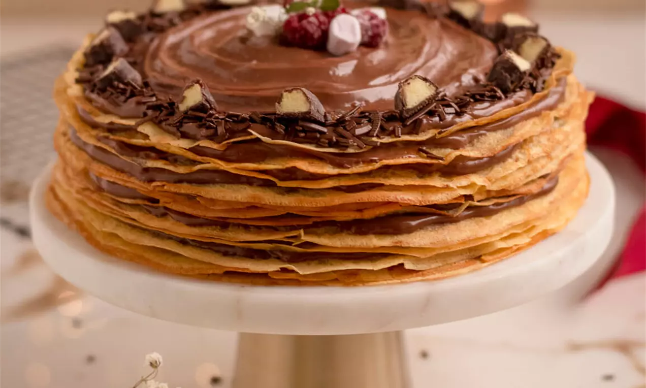 Čoko banana torta od palačinki